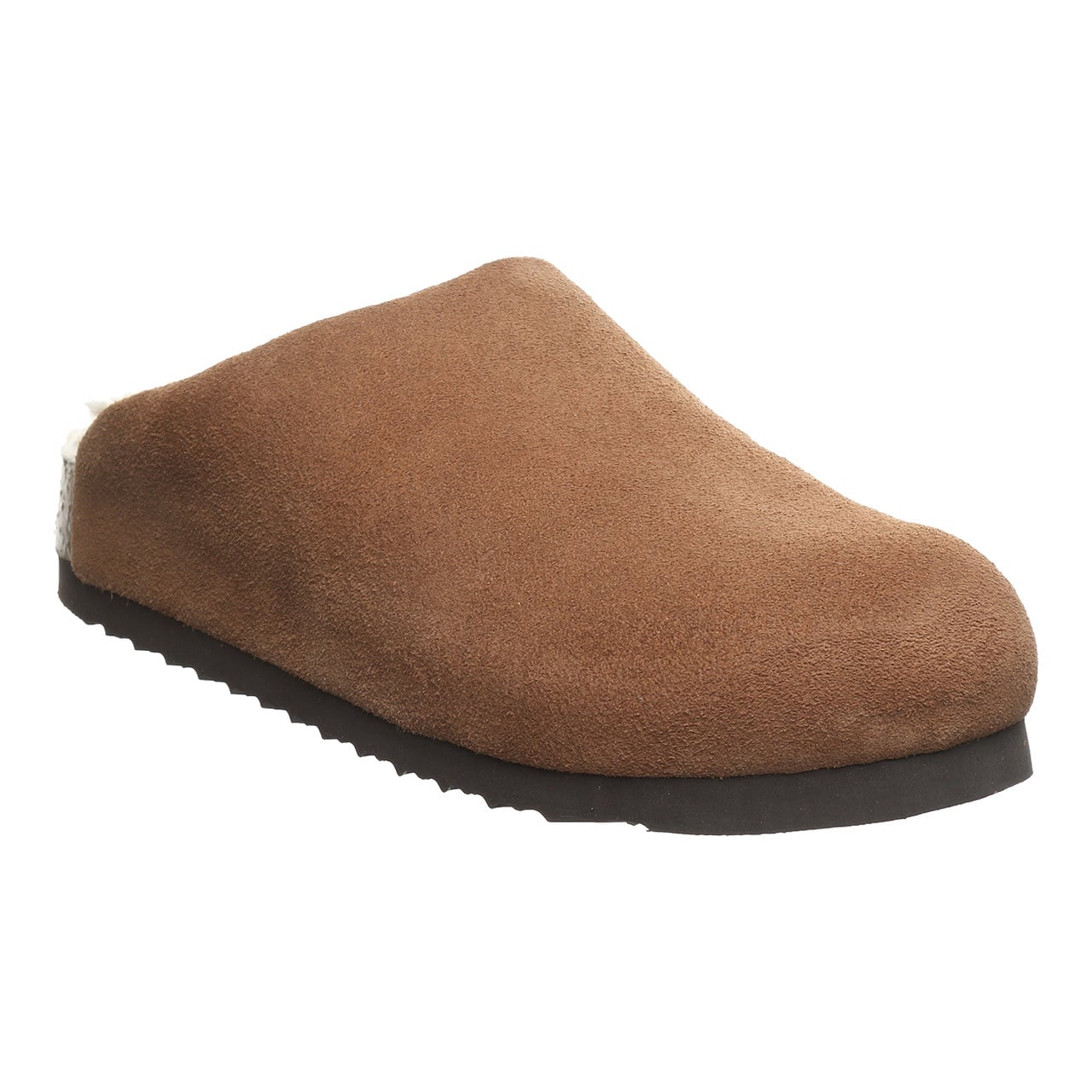 Bearpaw Trinity Luxe Women's Cozy Slip-On Clog Shoes - Cinnamon - angle main