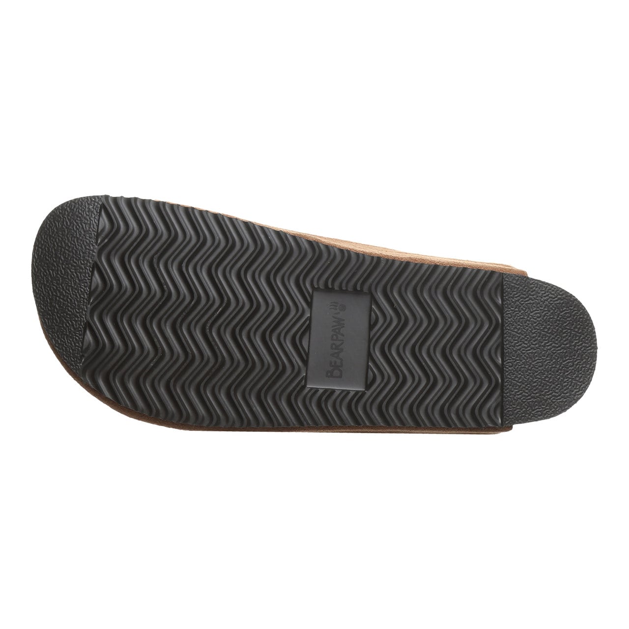 Bearpaw Trinity Luxe Women's Cozy Slip-On Clog Shoes - Cinnamon - bottom view