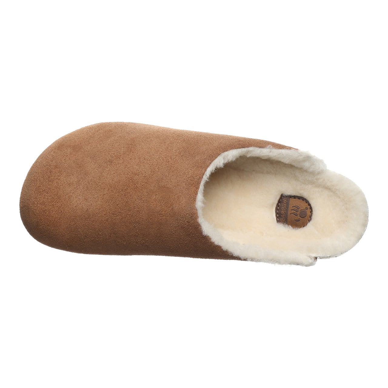 Bearpaw Trinity Luxe Women's Cozy Slip-On Clog Shoes - Cinnamon - top view