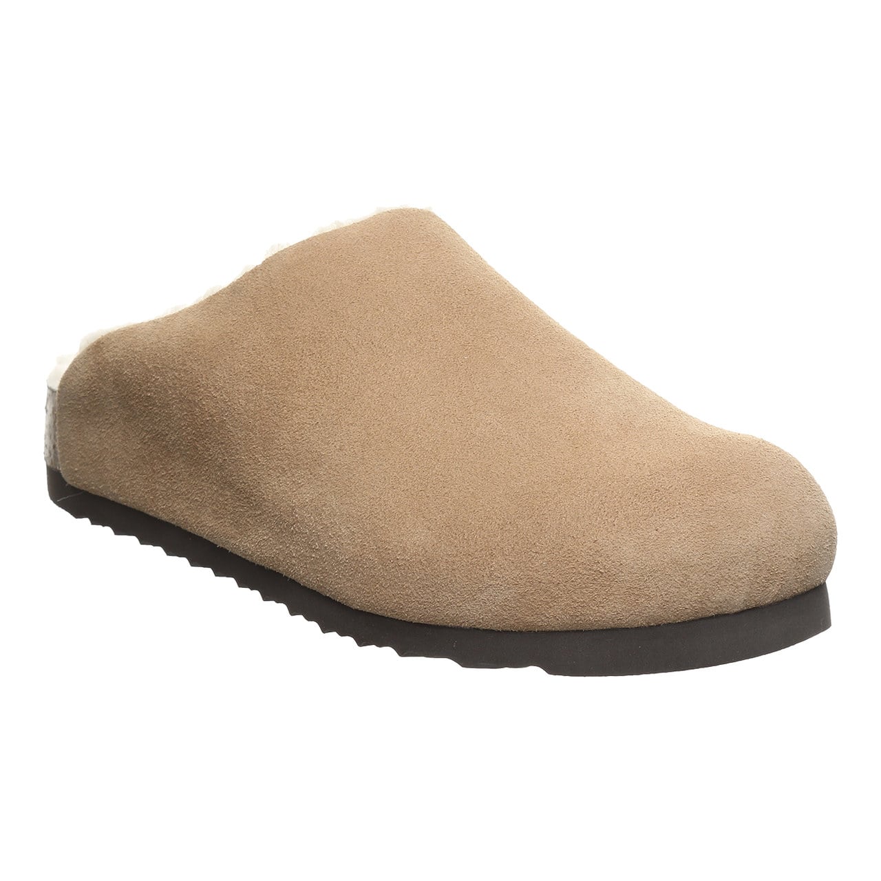 Bearpaw Trinity Luxe Women's Cozy Slip-On Clog Shoes - Toffee - angle main