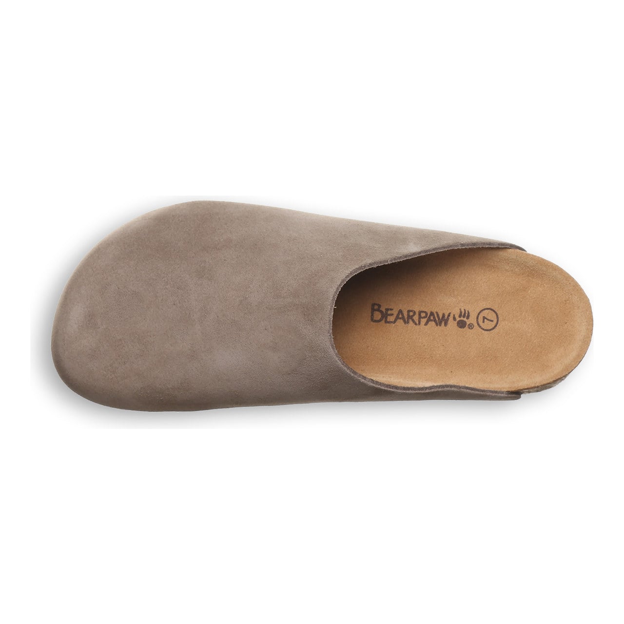 Bearpaw Trinity Women's Easy On/Off Clogs - Morel - top view