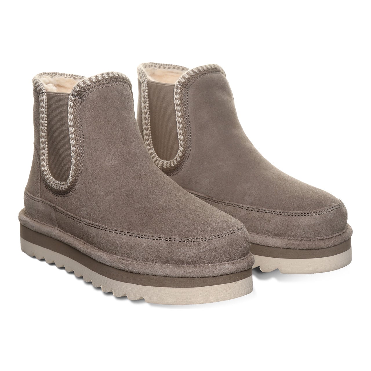 Bearpaw Viola Women's Easy-On Boots - Morel - pair view