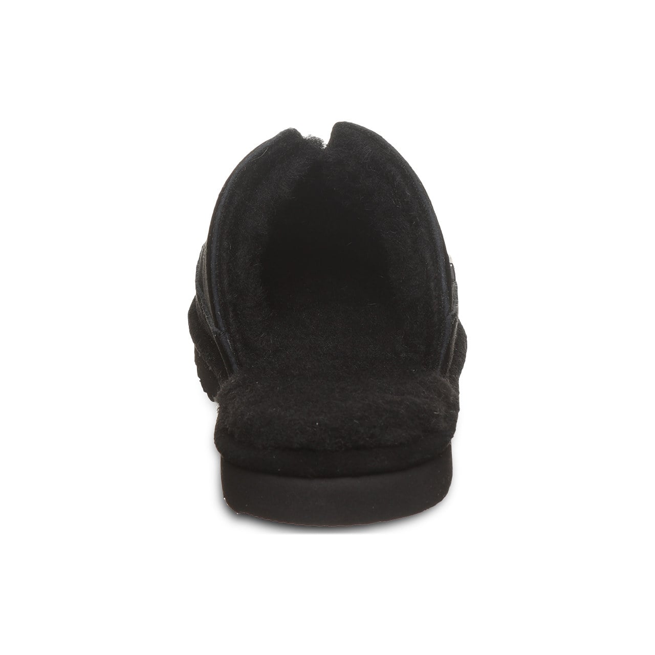 Bearpaw Walker Men's Slip-On Slippers - Black - back view