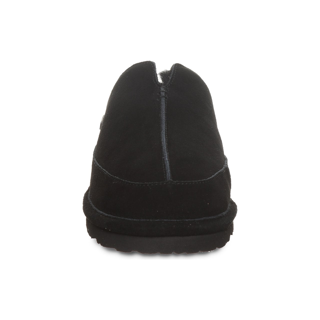 Bearpaw Walker Men's Slip-On Slippers - Black - front view