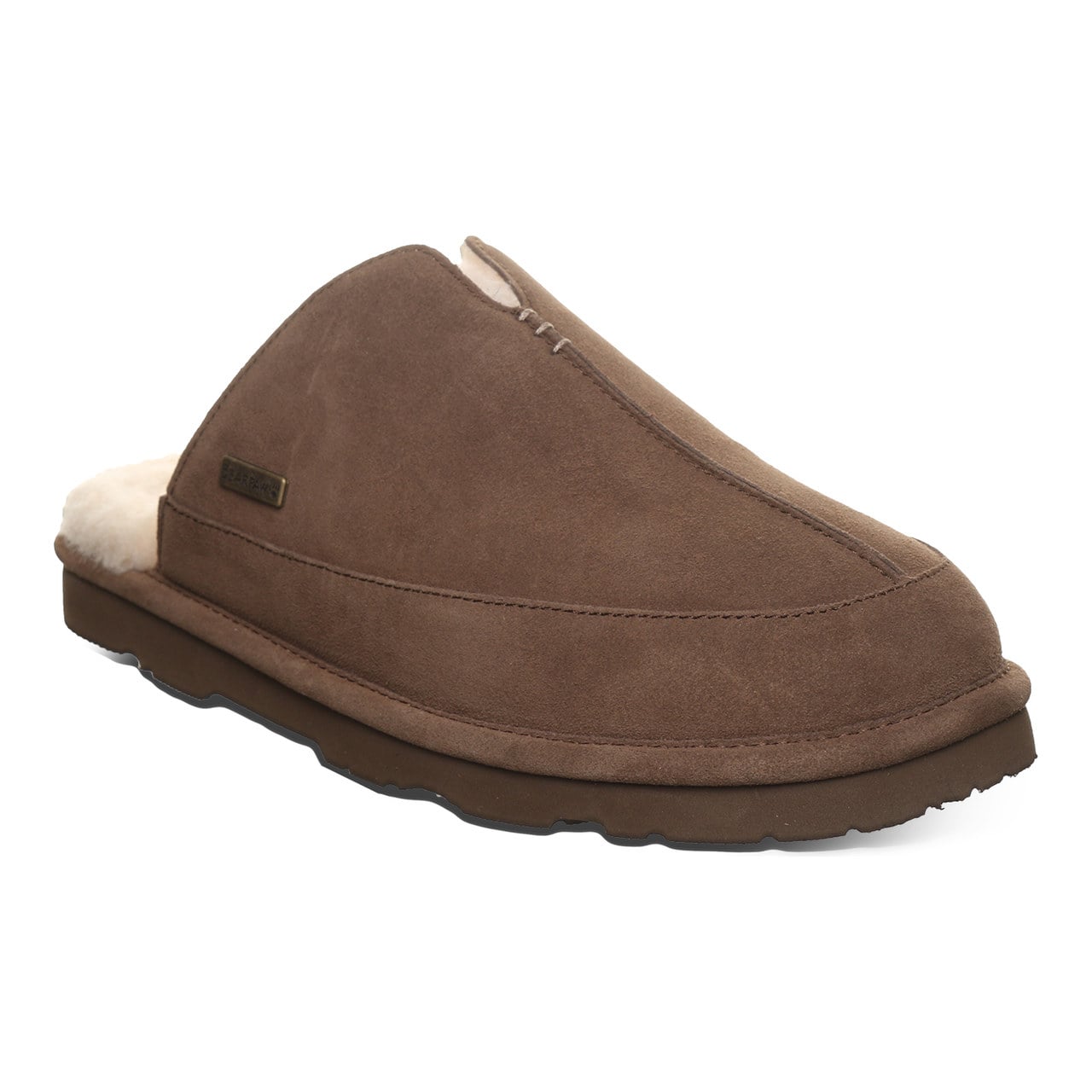 Bearpaw Walker Men's Slip-On Slippers - Earth - angle main