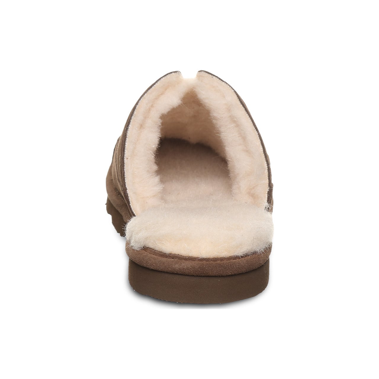 Bearpaw Walker Men's Slip-On Slippers - Earth - back view