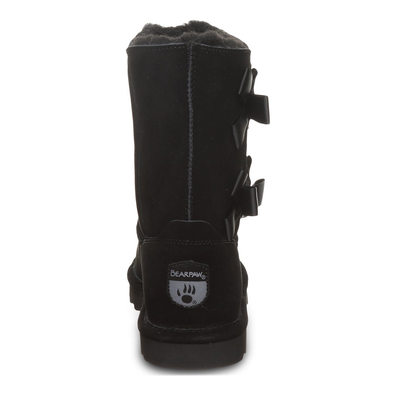 Bearpaw Zaria Women's Pull-On Boots - Black - back view