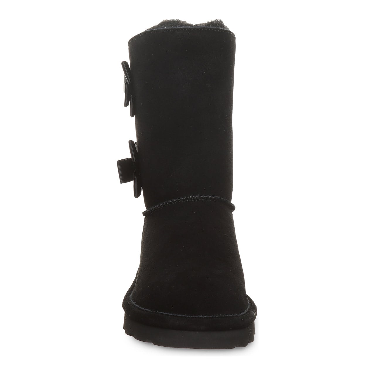 Bearpaw Zaria Women's Pull-On Boots - Black - front view
