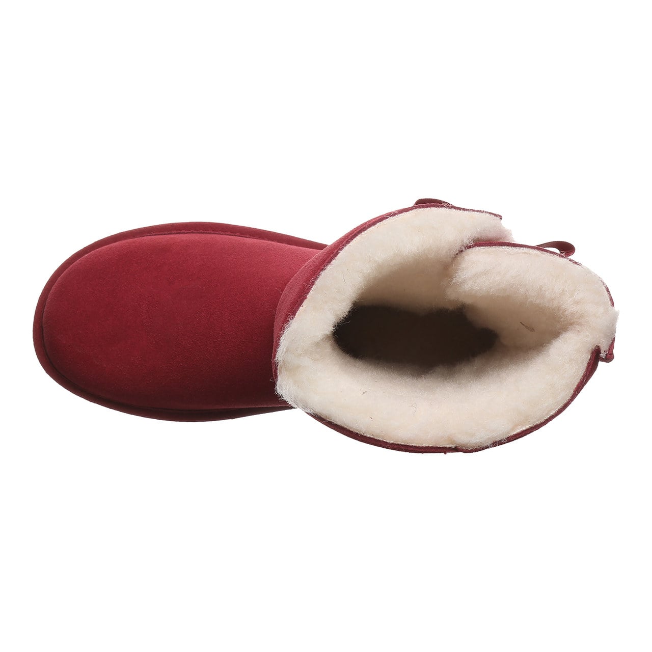 Bearpaw Zaria Women's Pull-On Boots - Cranberry - top view