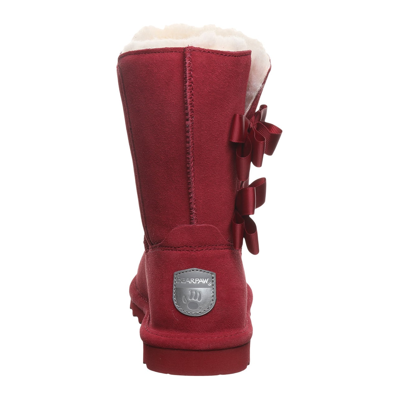 Bearpaw Zaria Women's Pull-On Boots - Cranberry - back view