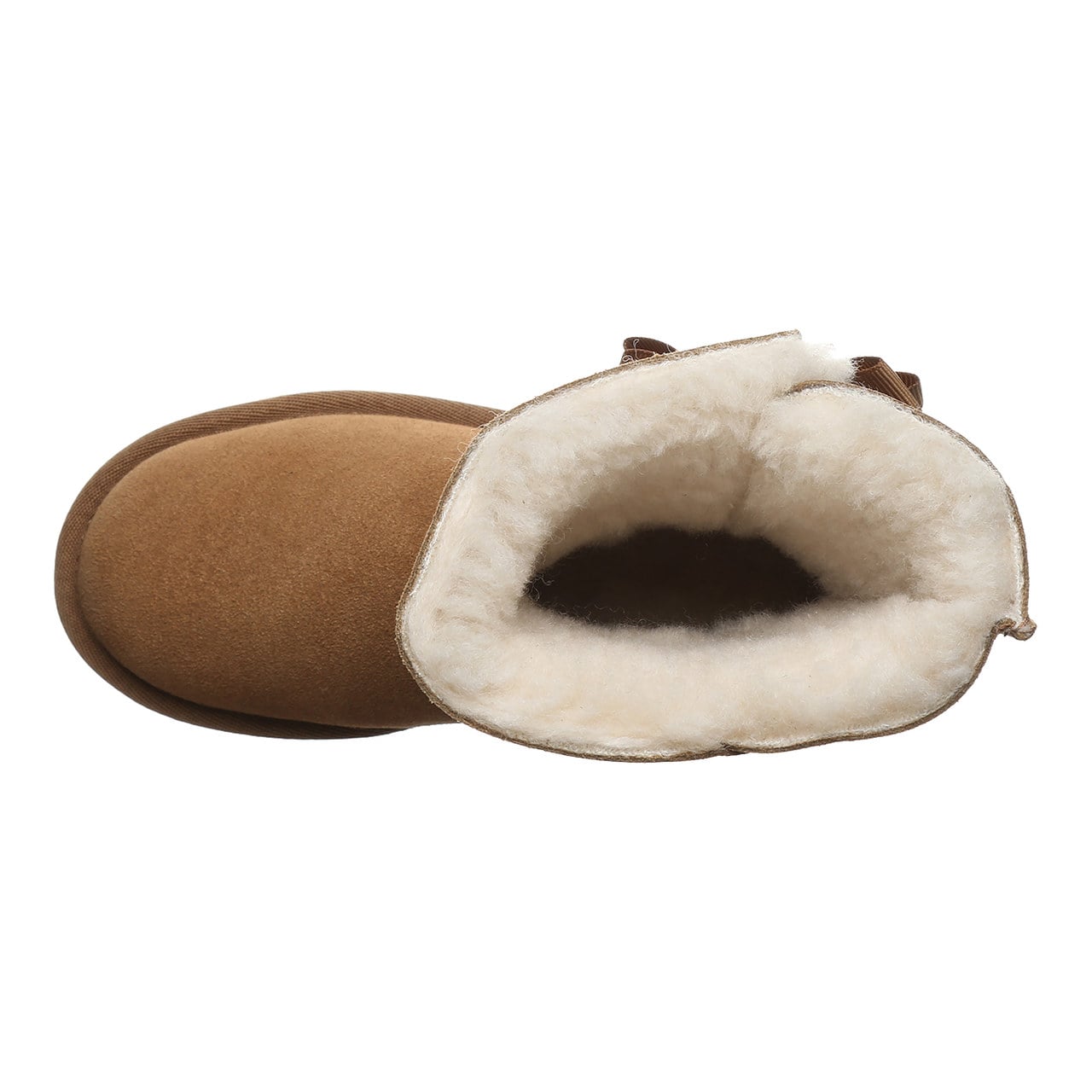 Bearpaw Zaria Youth Pull-On Boots - Hickory - top view