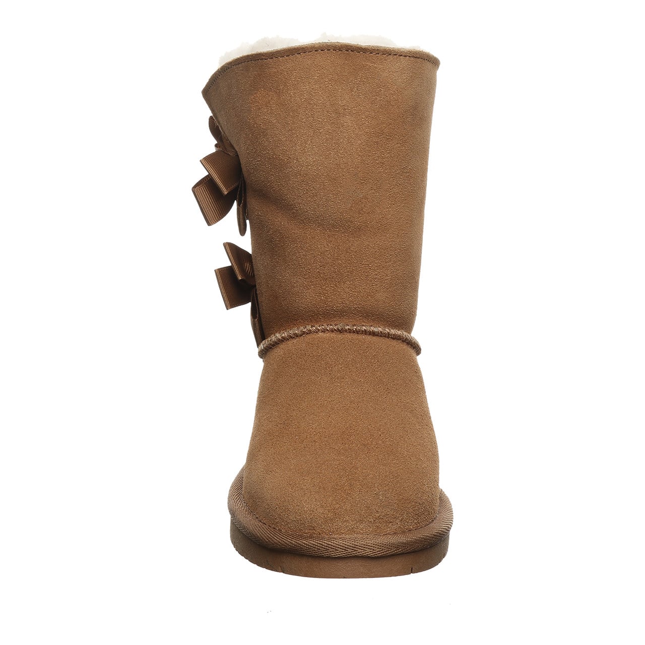 Bearpaw Zaria Youth Pull-On Boots - Hickory - front view