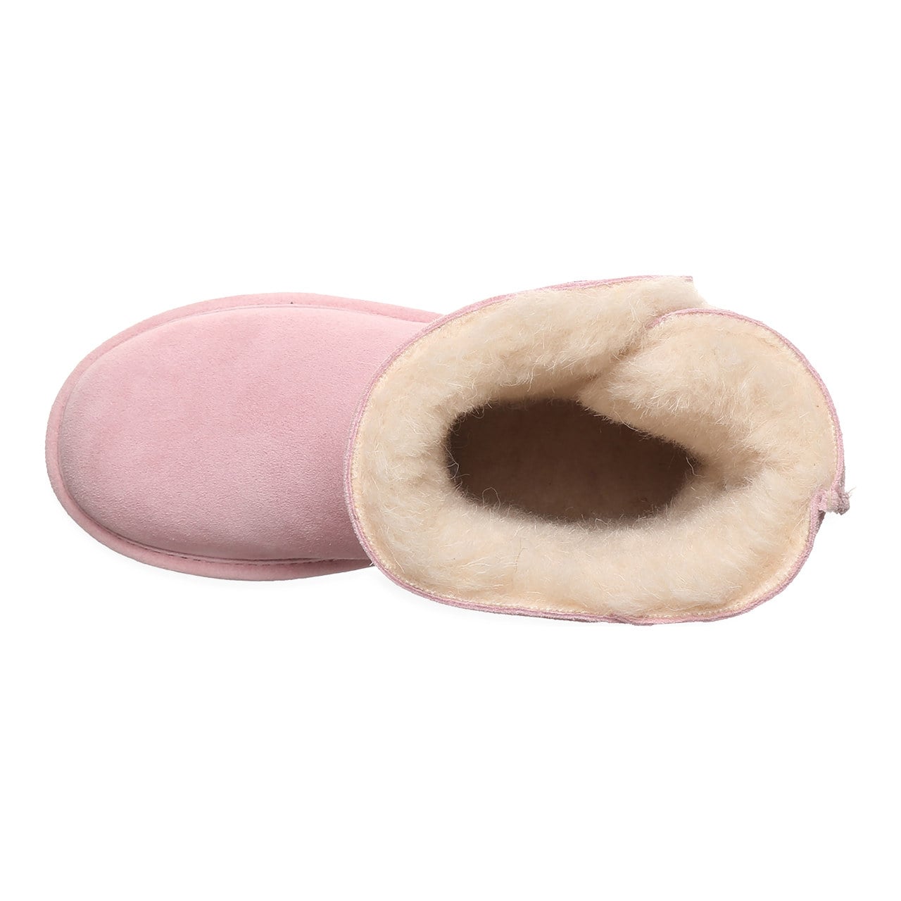 Bearpaw Zaria Youth Pull-On Boots - Pink Lemonade - top view