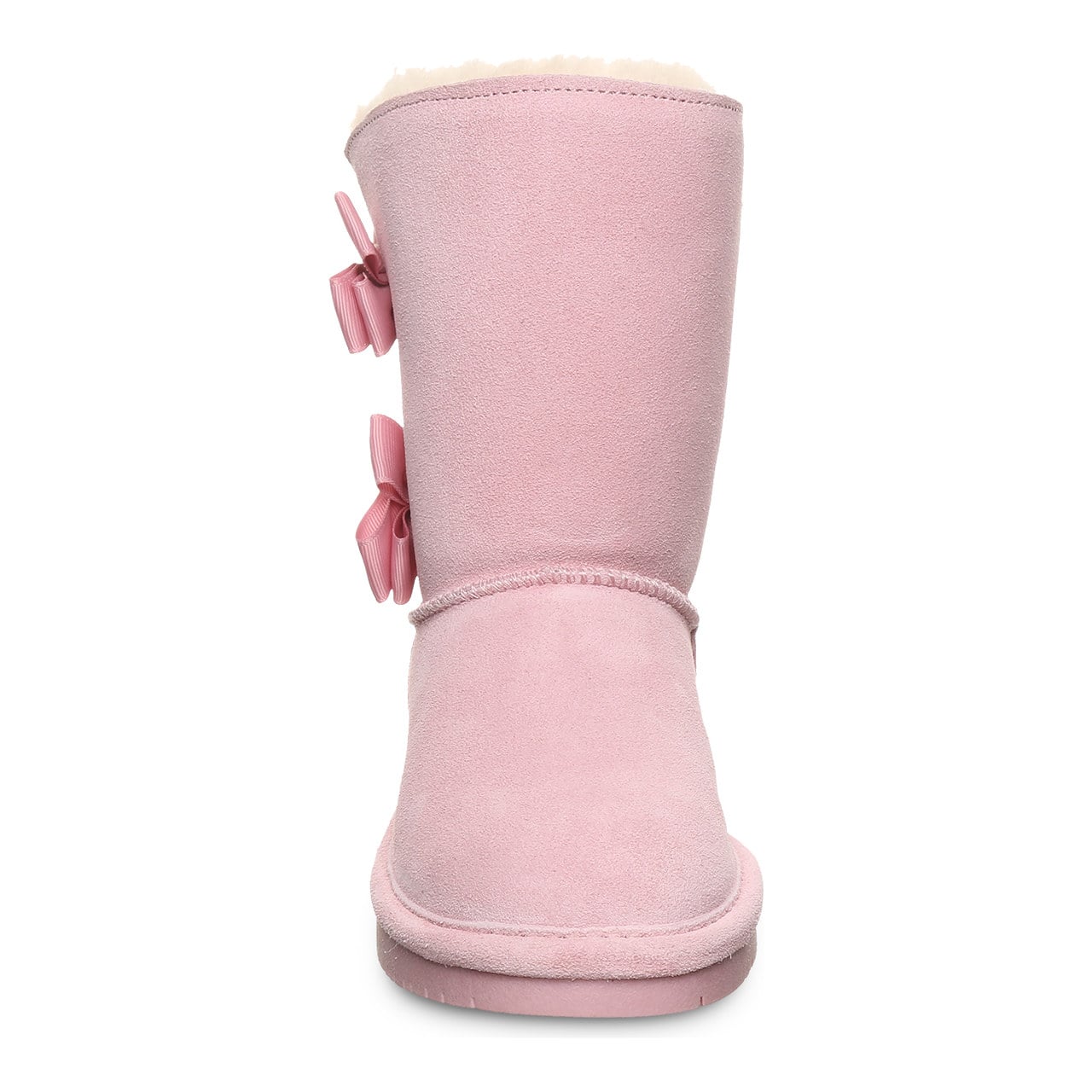 Bearpaw Zaria Youth Pull-On Boots - Pink Lemonade - front view