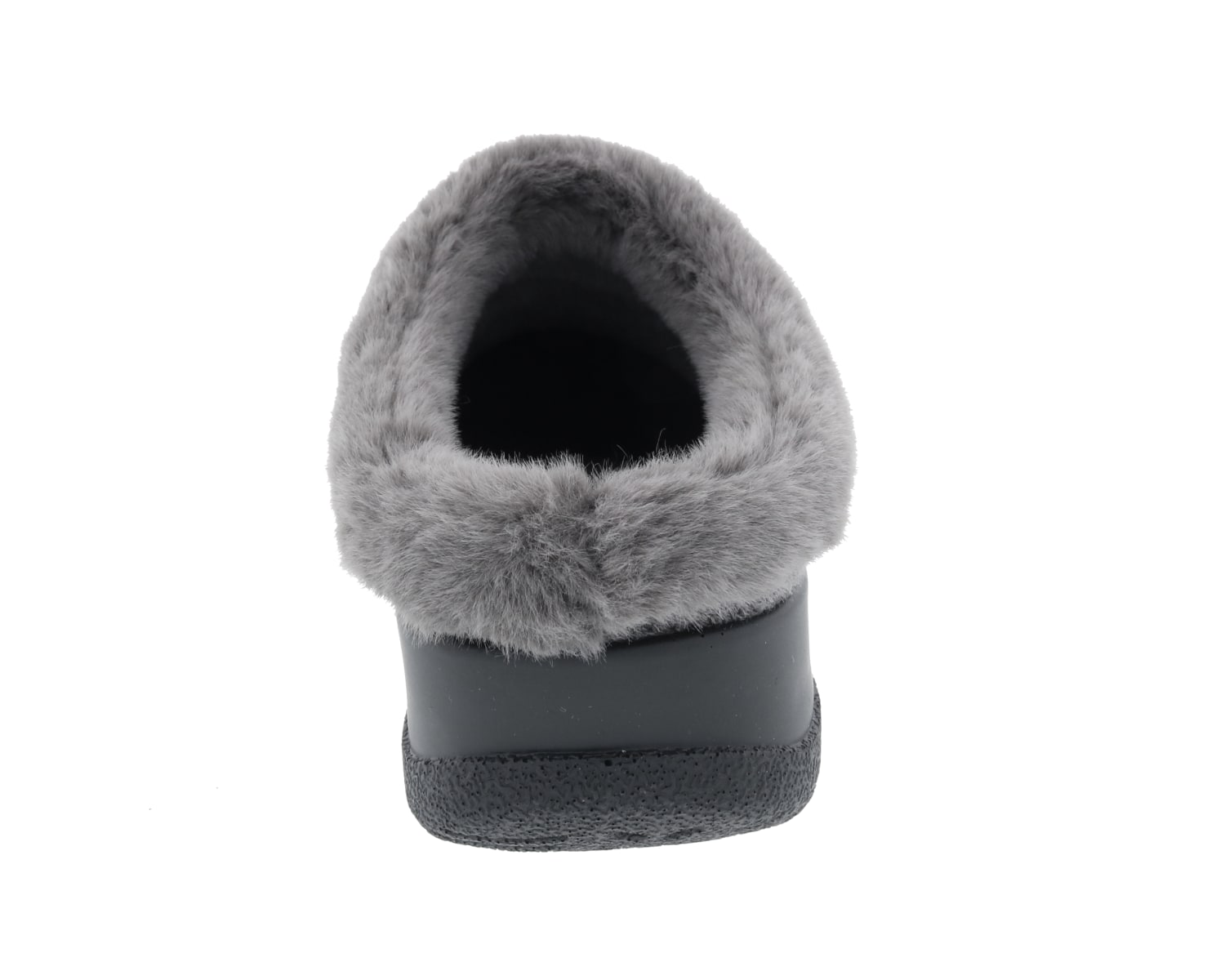 Drew Women's Comfy Wool Orthopedic Slipper - Bef6 Grey Sweater Fabric