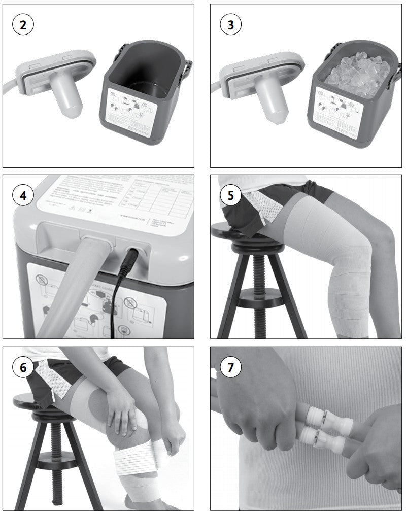Ossur Cold Rush Compact - Instructions