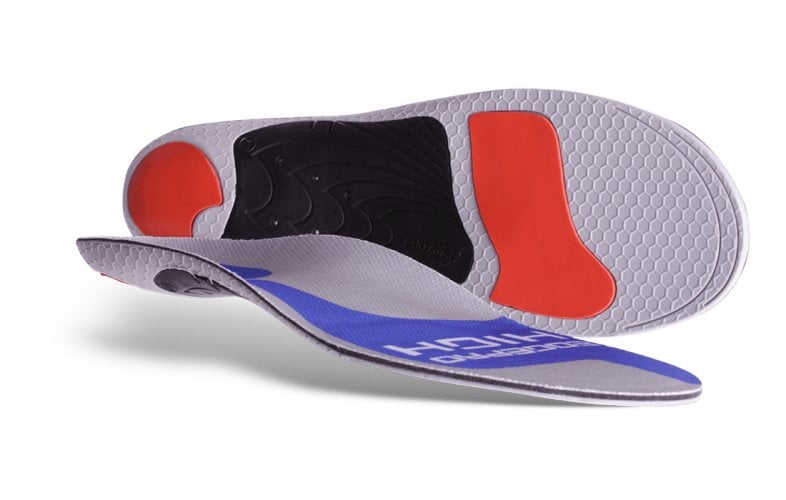 CurrexSole EdgePro Insoles for Ski, Hiking, Golf in High Arch - Blue