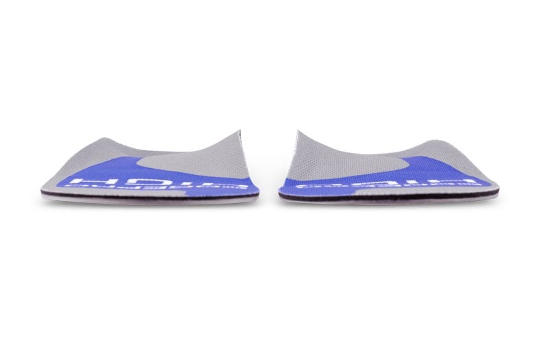 CurrexSole EdgePro Insoles for Ski, Hiking, Golf - High Arch - Blue
