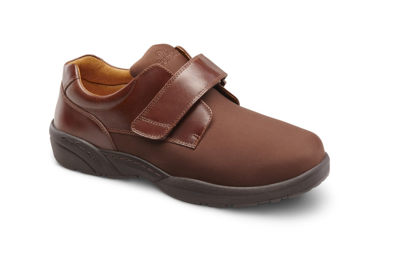 Dr. Comfort Brian X Men's Casual Strap Shoe - Acorn - main