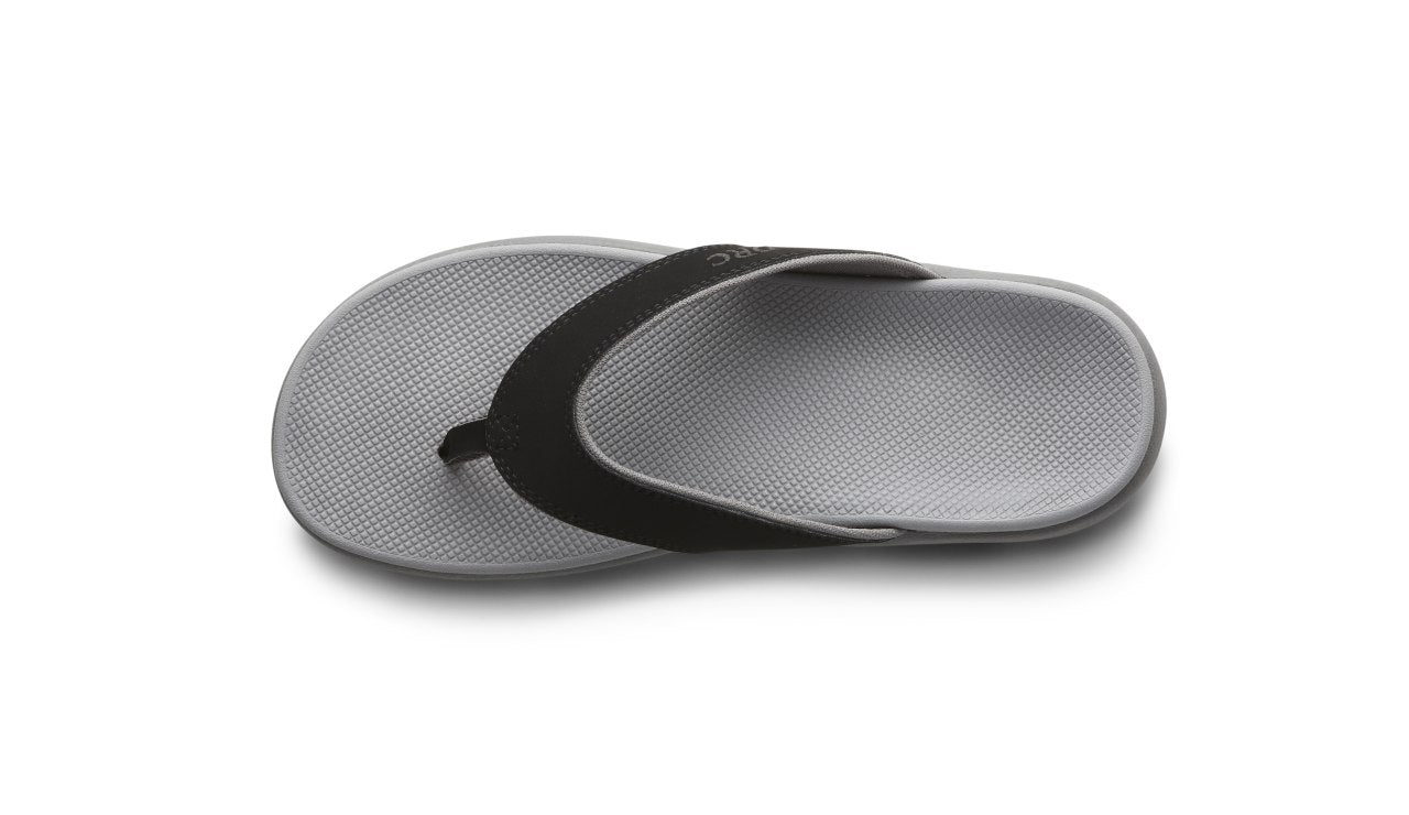 Dr. Comfort Collin Men's Sandals - Black - overhead_view