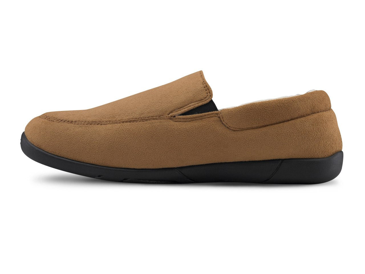 Dr. Comfort Cuddle Women's Slippers - Camel - left_view