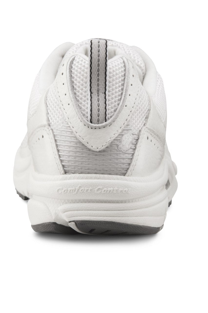 Dr. Comfort Endurance Men's Athletic Shoe - White - heel_view