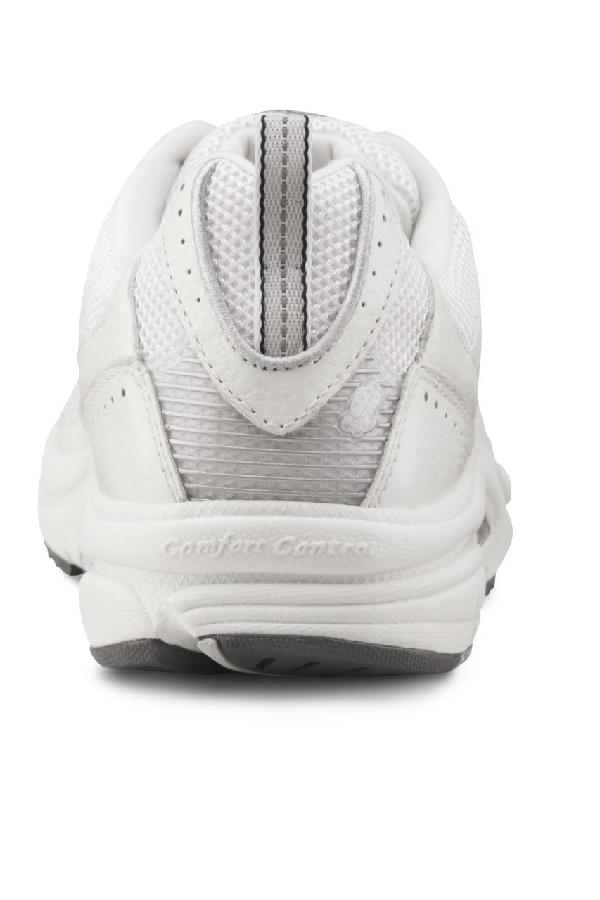 Dr. Comfort Endurance Plus Men's Athletic Shoe - White - heel_view