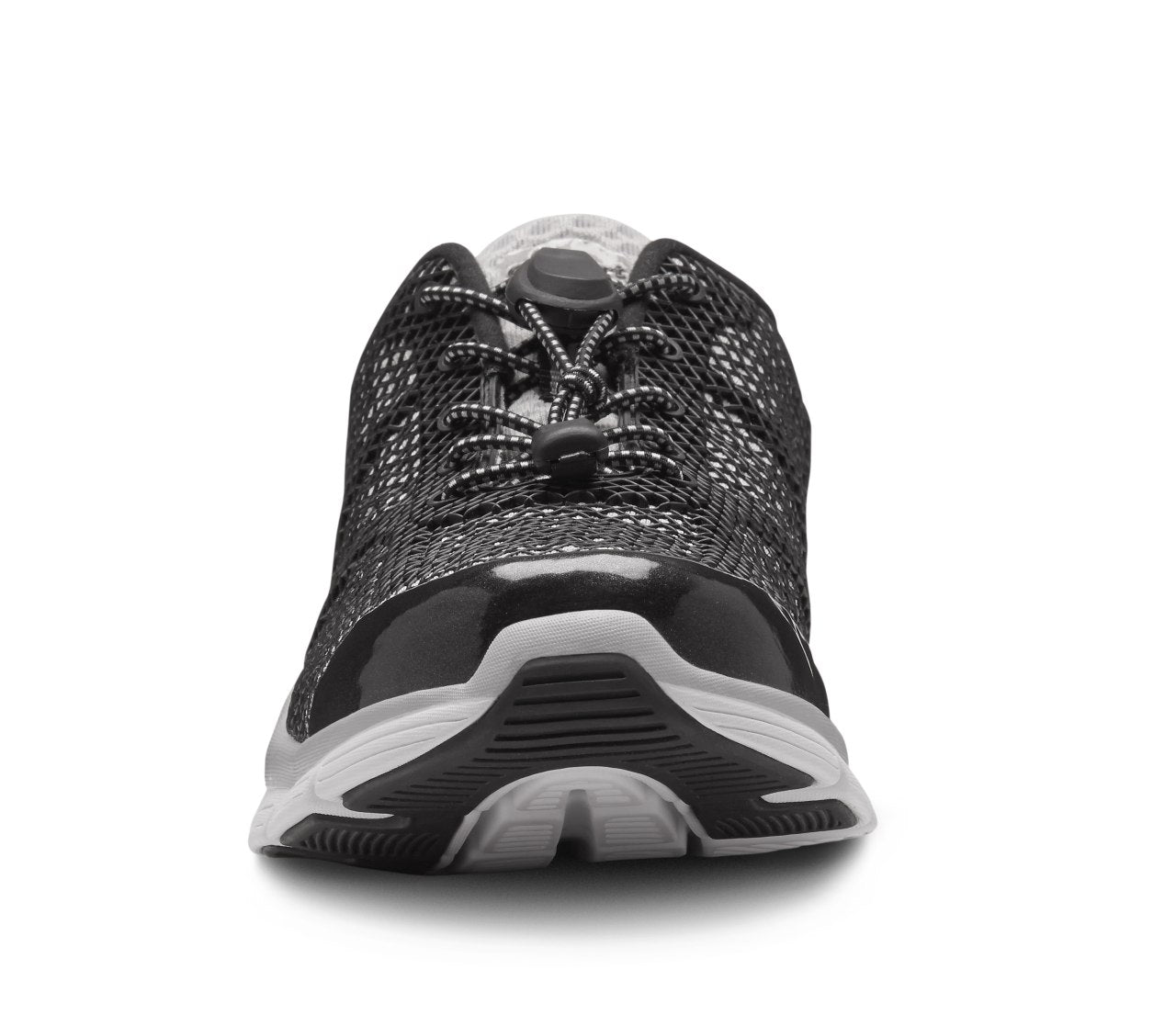 Dr. Comfort Jason Men's Athletic Shoe - Black - front_toe