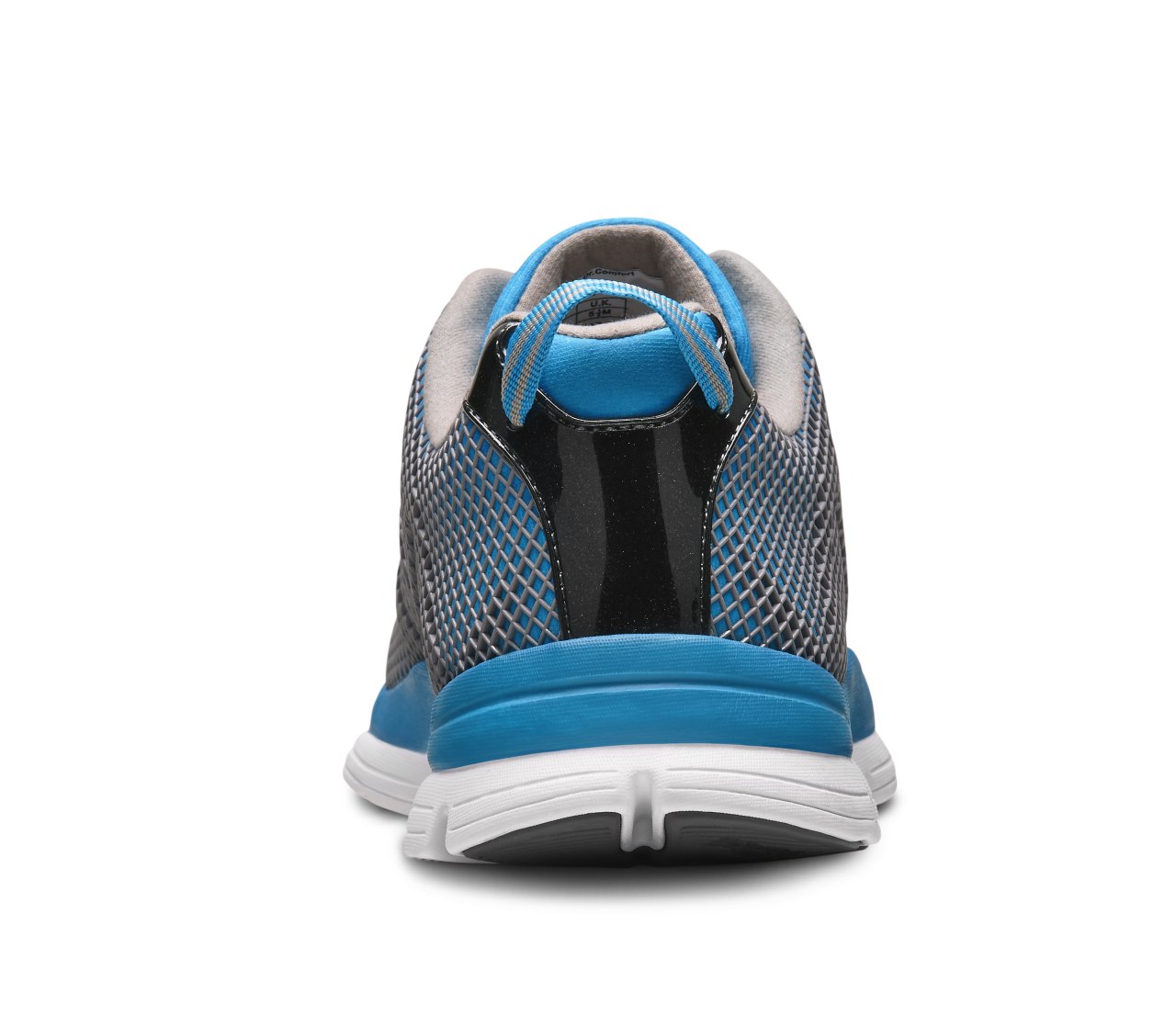 Dr. Comfort Katy Women's Athletic Shoe - Turquoise- heel_view