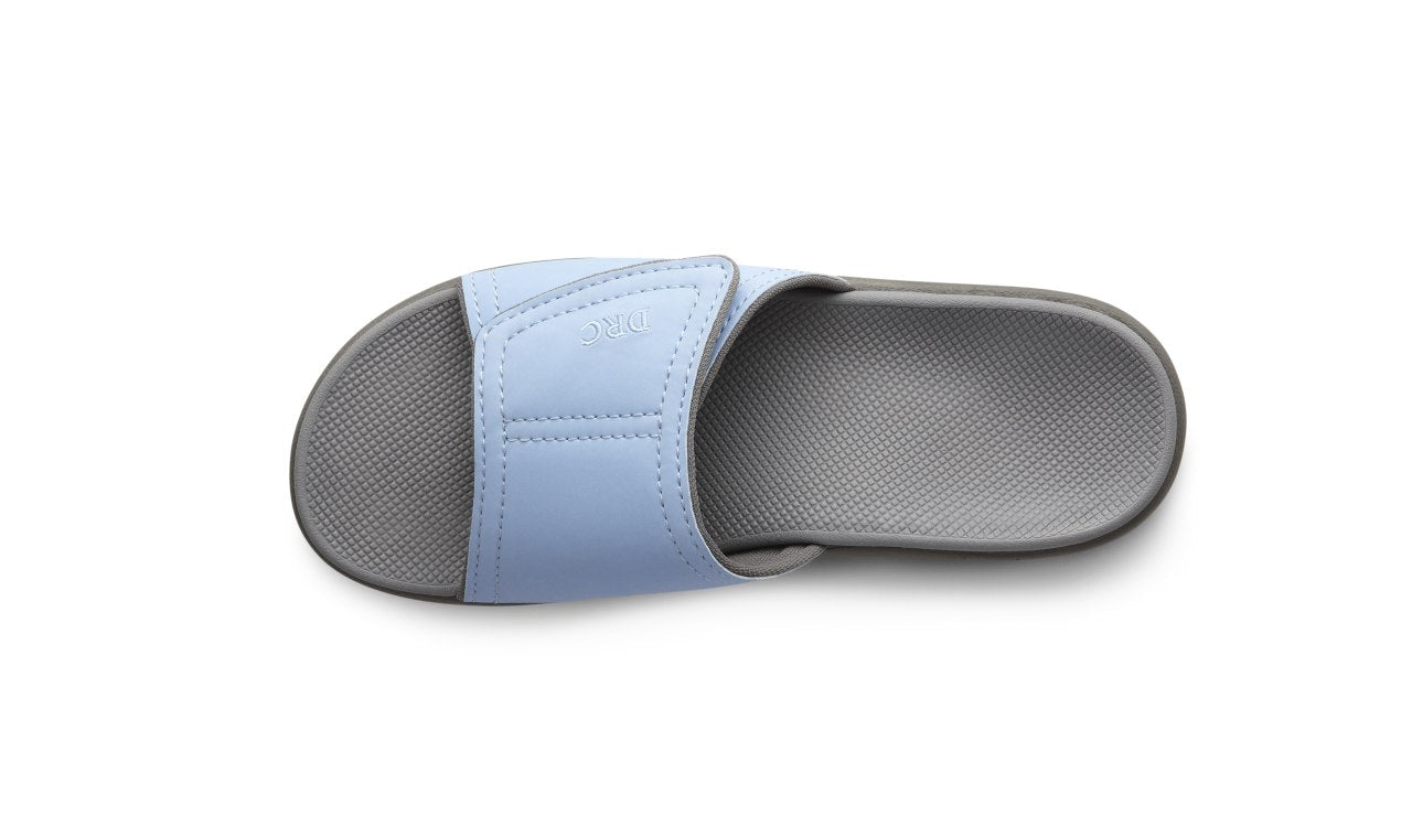 Dr. Comfort Kelly Women's Sandals - Light Blue - overhead_view