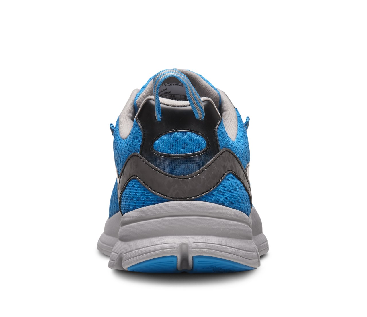 Dr. Comfort Meghan Women's Athletic Shoe - Blue - heel_view