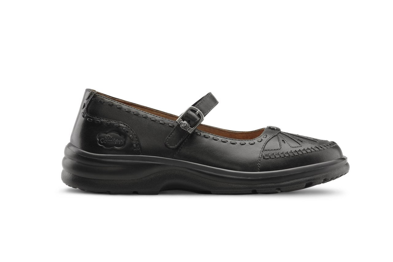 Dr. Comfort Paradise Women's Dress Shoe - Black - right_view