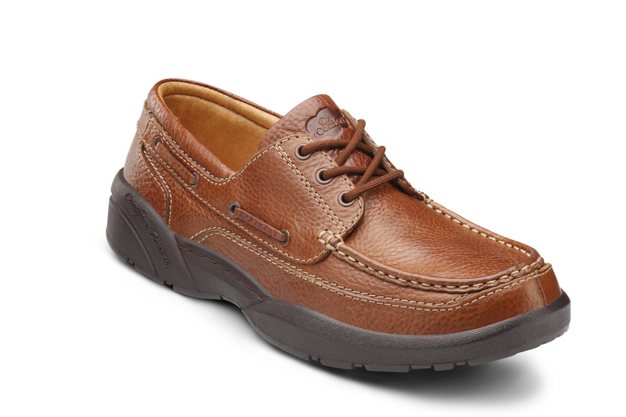 Dr. Comfort Patrick Men's Casual Shoe - Chestnut - main
