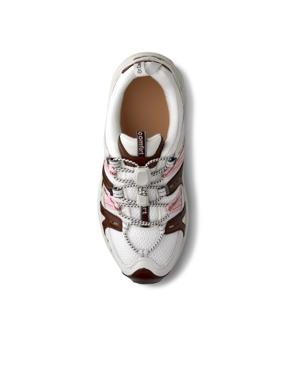 Dr. Comfort Refresh Women's Athletic Shoe - Pink - overhead_view