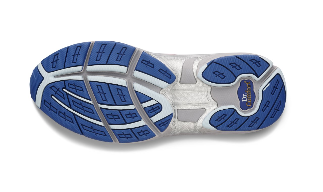 Dr. Comfort Refresh Women's Athletic Shoe - Berry - bottom_sole