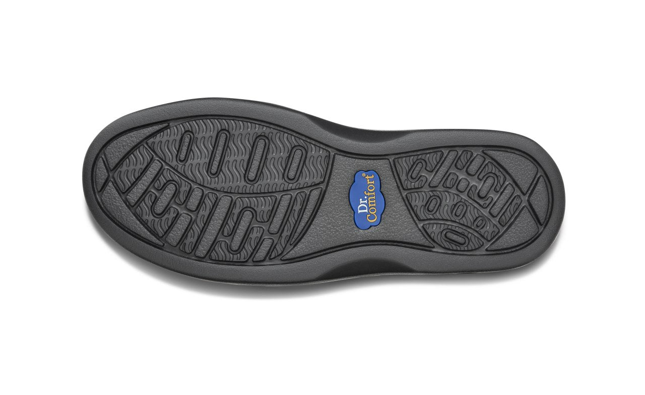 Dr. Comfort Riley Women's Casual Shoe - Black - bottom_sole