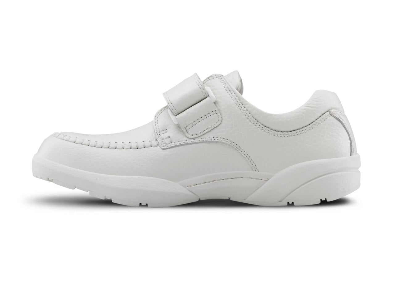 Dr. Comfort Scott Men's Casual Shoe - White - left_view
