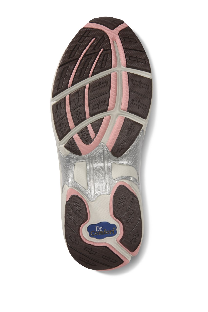 Dr. Comfort Refresh Women's Athletic Shoe - Pink - bottom_sole