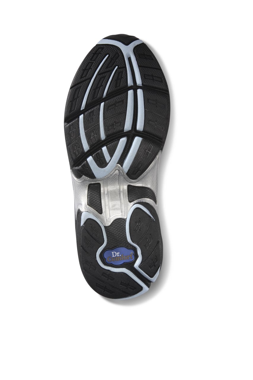 Dr. Comfort Spirit Plus Women's Athletic Shoe - Black - bottom_sole