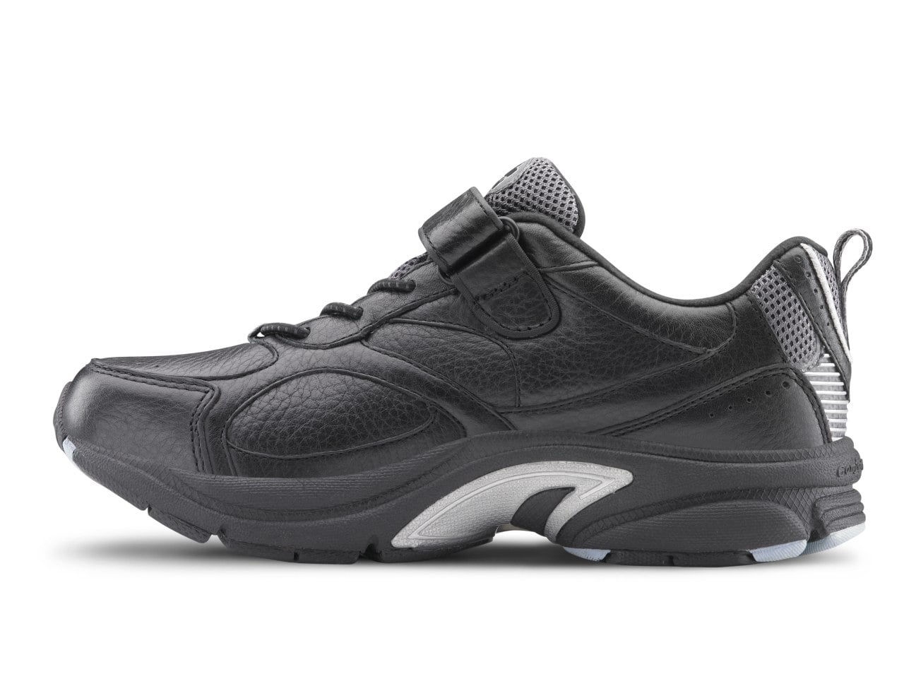 Dr. Comfort Spirit Women's Athletic Shoe - Black - left_view