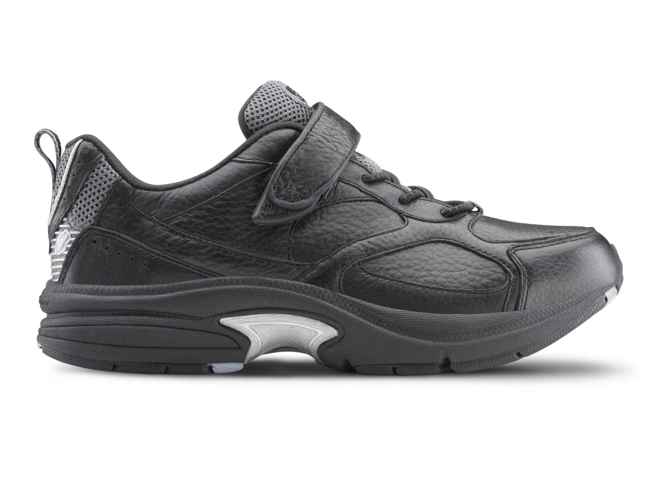 Dr. Comfort Spirit Women's Athletic Shoe - Black - right_view