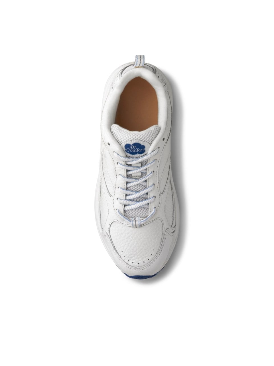 Dr. Comfort Spirit Plus Women's Athletic Shoe - White - overhead_view