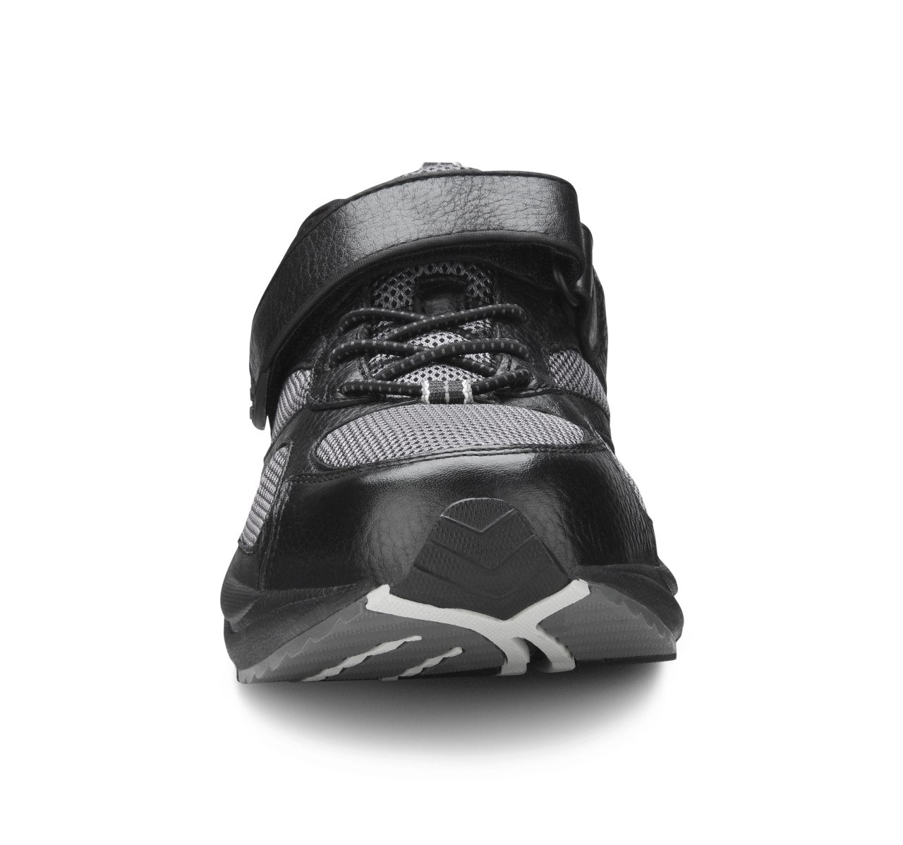 Dr. Comfort Endurance Men's Athletic Shoe - Black - front_toe
