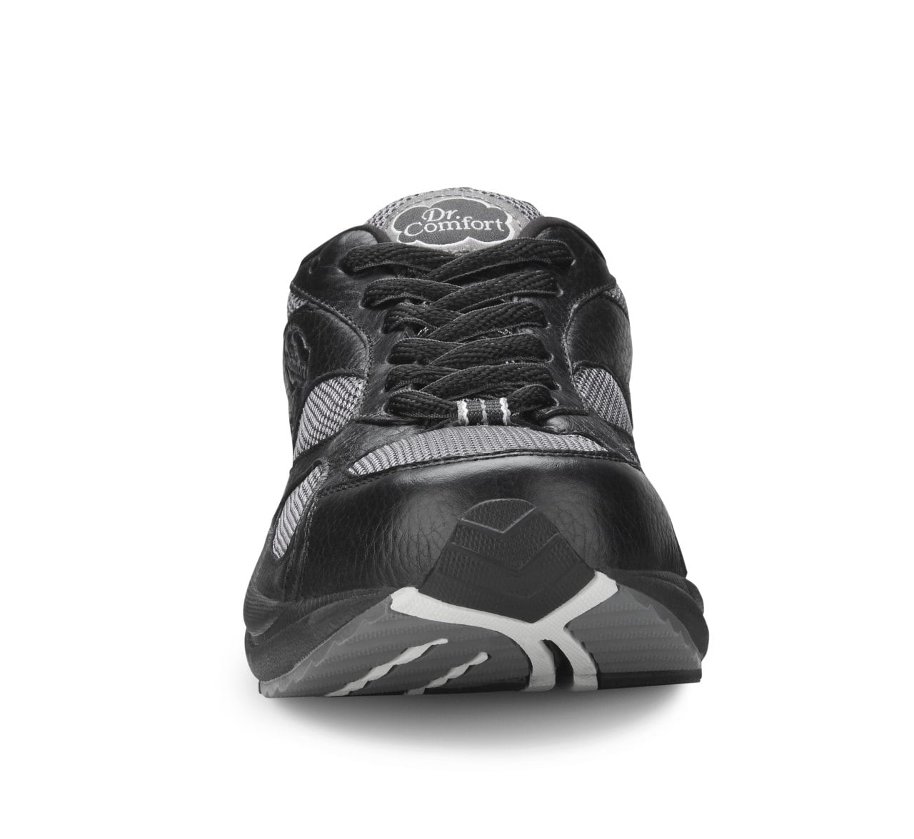 Dr. Comfort Endurance Men's Athletic Shoe - Black - front_toe