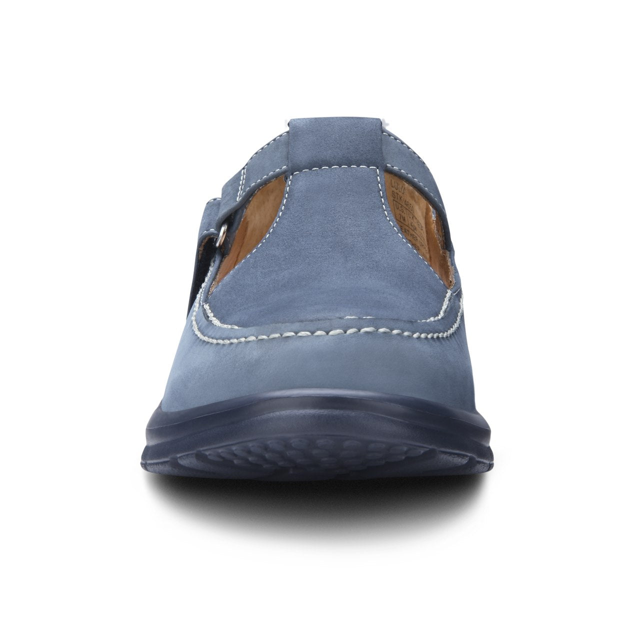 Dr. Comfort Lu Lu Women's Dress Shoe - Blue - front_toe