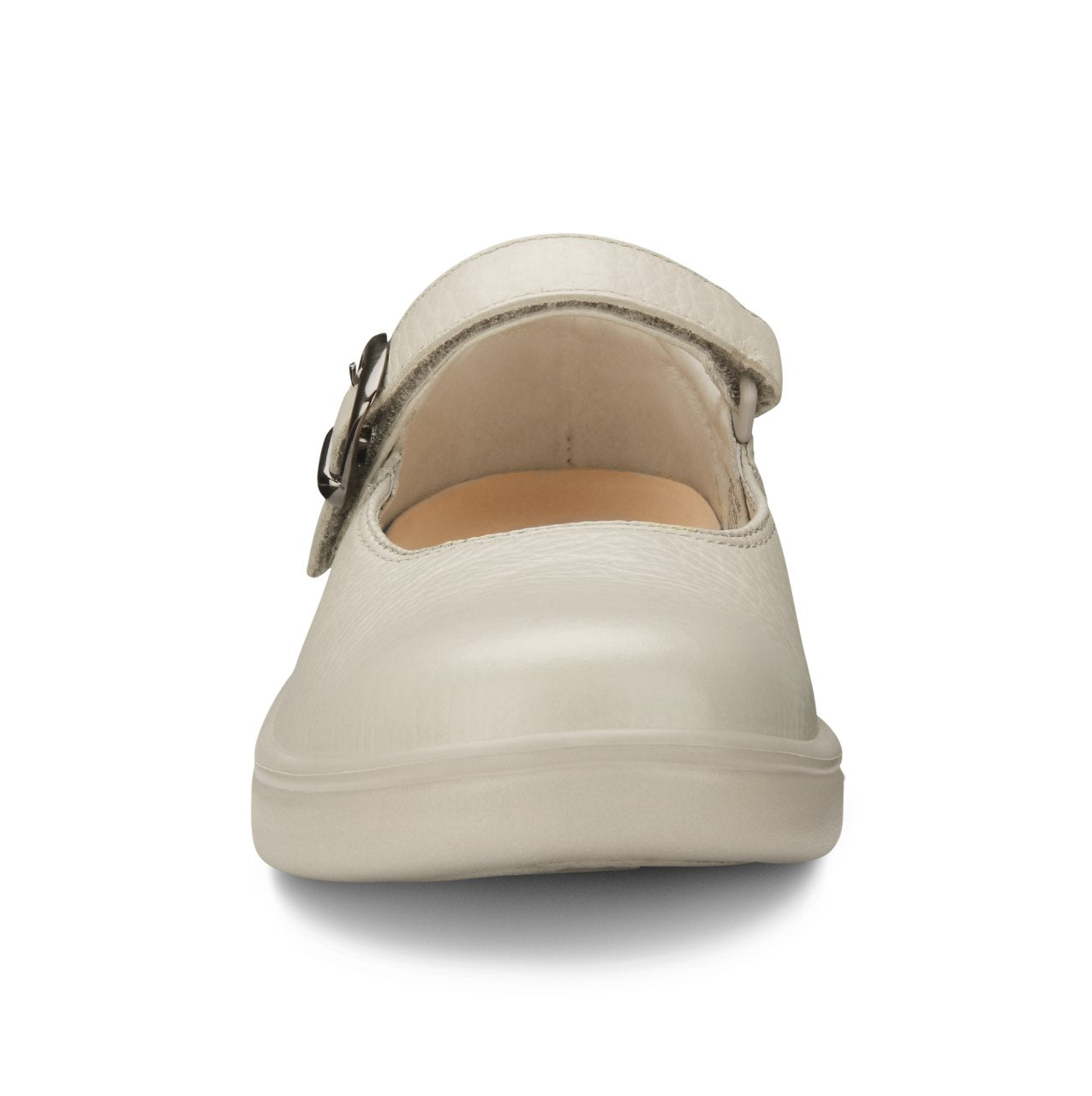 Dr. Comfort Merry Jane Women's Dress Shoe - Beige - front_toe