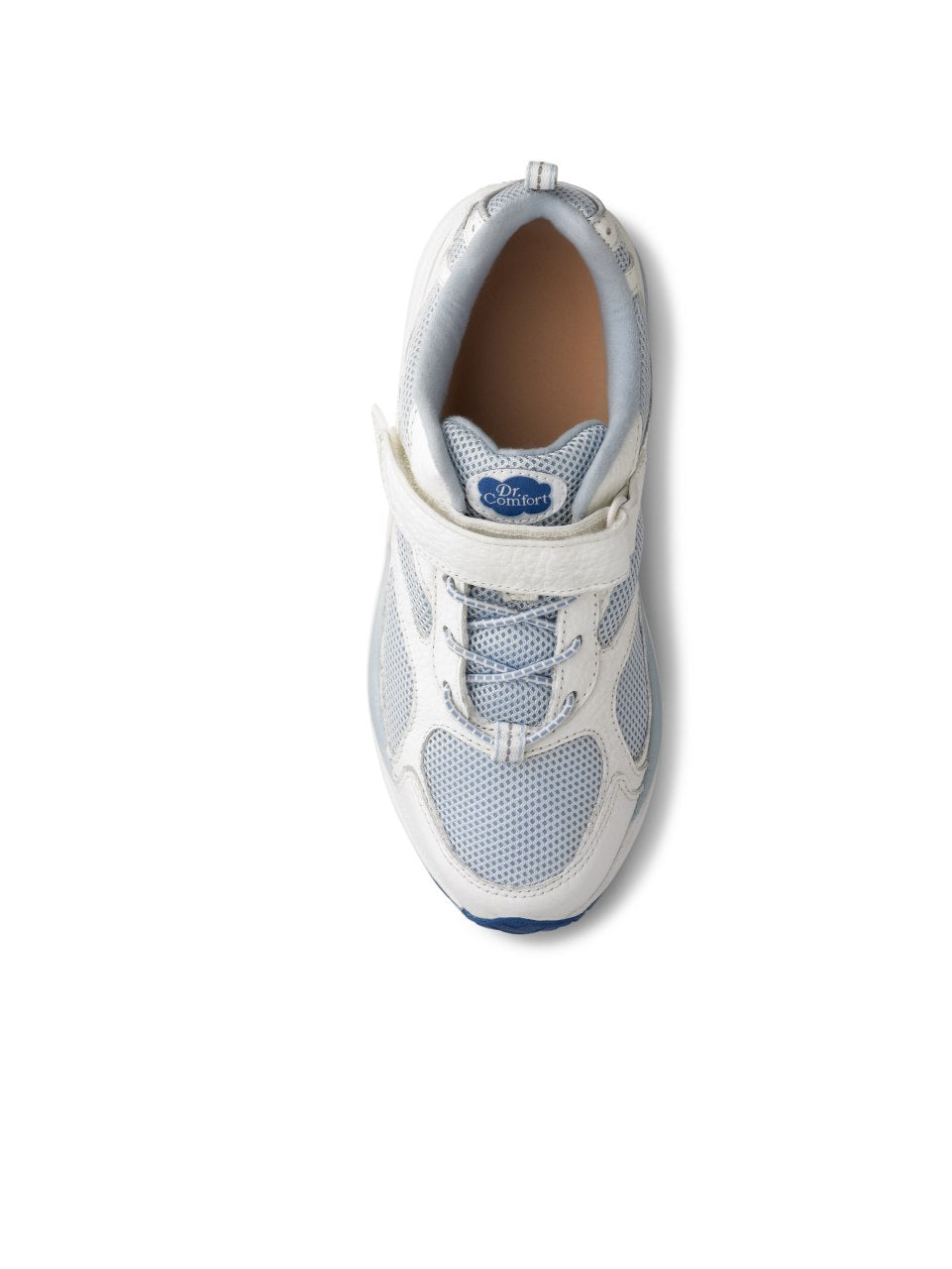 Dr. Comfort Victory Men's Athletic Shoe - Blue - overhead_view