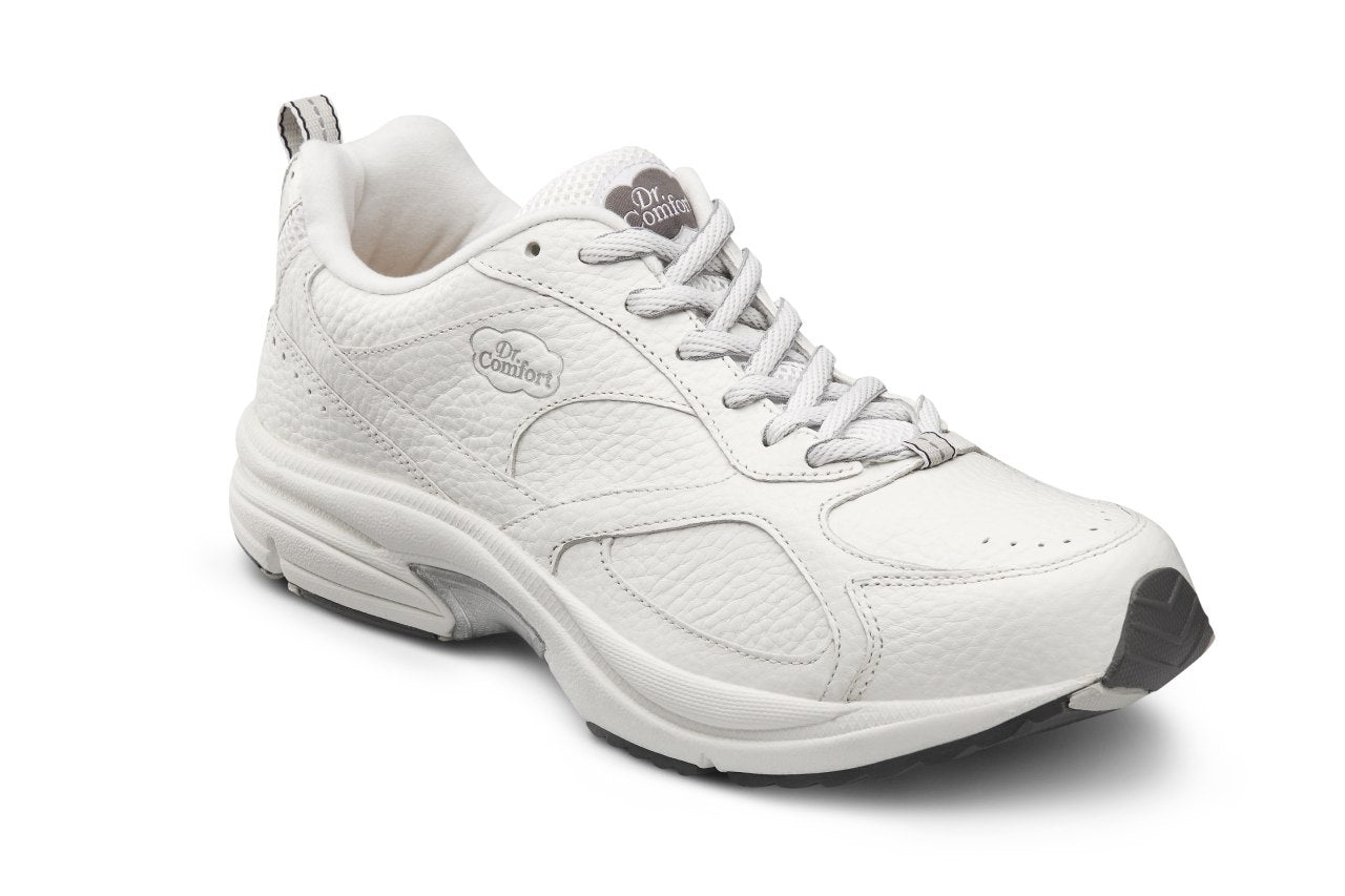 Dr. Comfort Winner Plus Men's Athletic Shoe - White - main