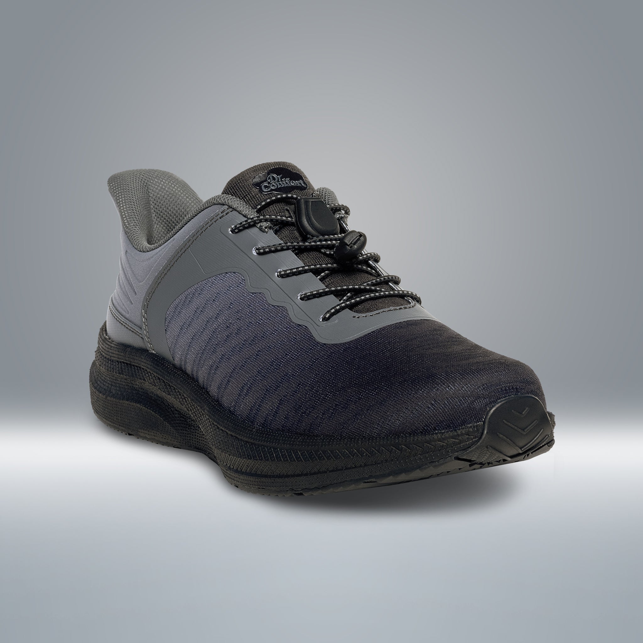 Dr. Comfort Don Hands-Free Shoe Men's - Black - manufacturer variant image