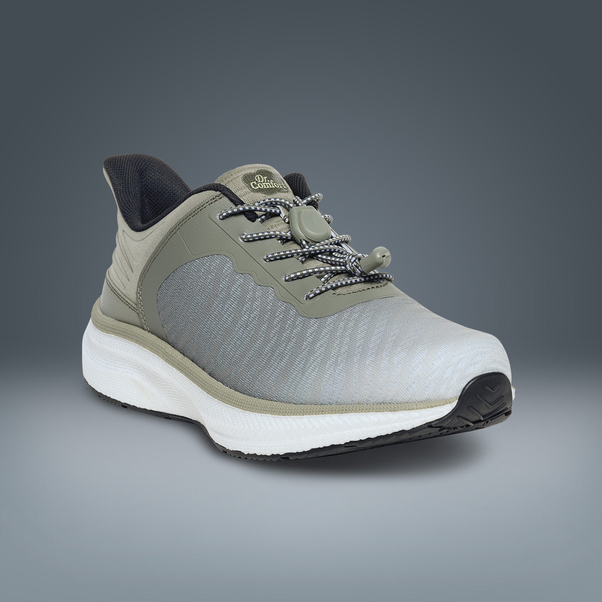 Dr. Comfort Don Hands-Free Shoe Men's - Green - manufacturer variant image